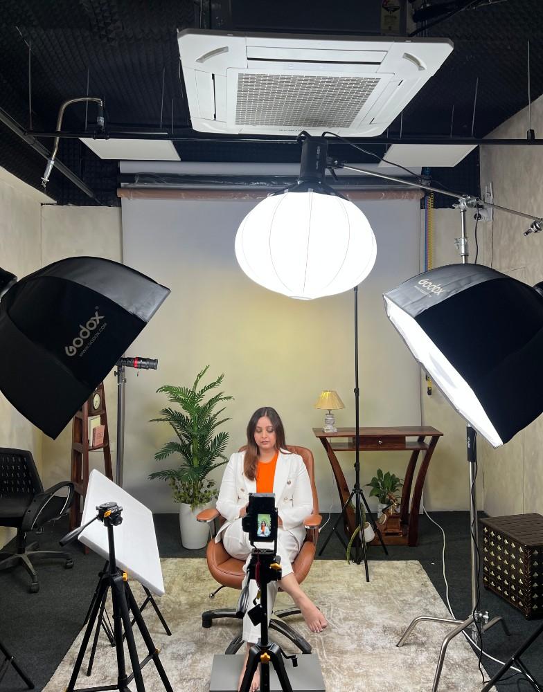 Creative studio session