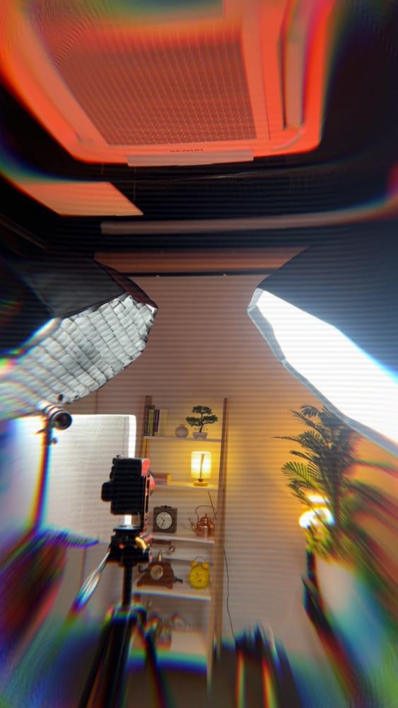 Studio videography session
